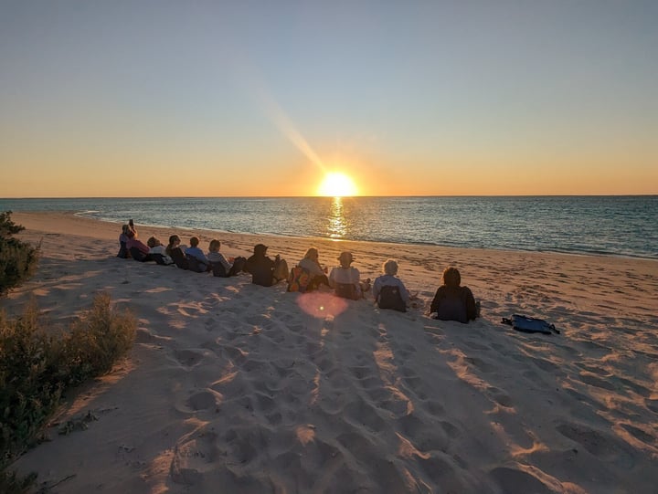 Sunset at Ningaloo Reef