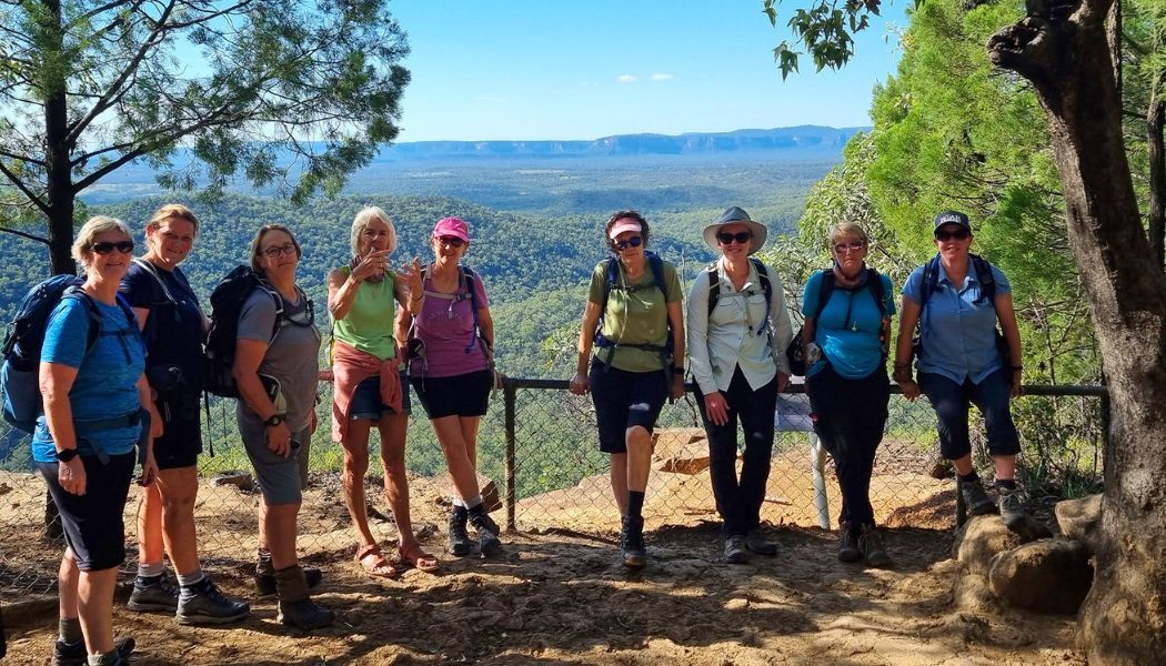 Group photo at Carnarvon Gorge