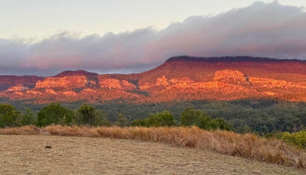 Sunrise over Carnarvon Gorge